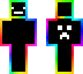 rainbow person