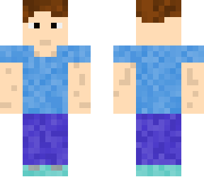 simple blue tee