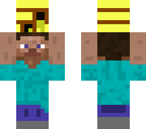 steve holding a beehive