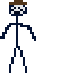 stick man with hat :)