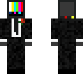 tv head with a suit :)
