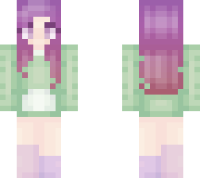 ~ mint violets ~ hair base by darkfury0