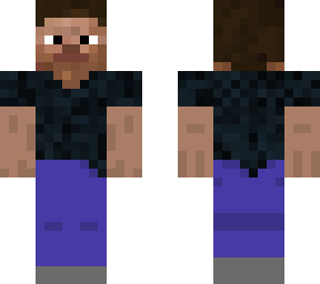 black shirt steve