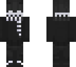 black white