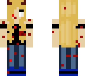 blood splattered devil
