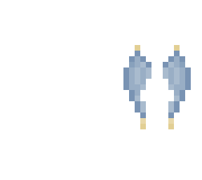 blue wings