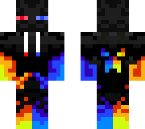 enderman blue red