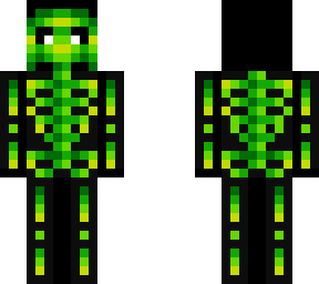 full grass skeleton