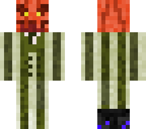 levatating pumpkin man