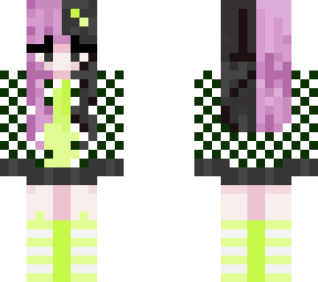 lime checkered vibes