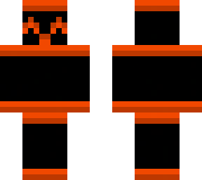 neon orange glitch version