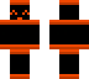 neon orange smile non-glitch
