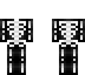 ob - black skeleton top & pants