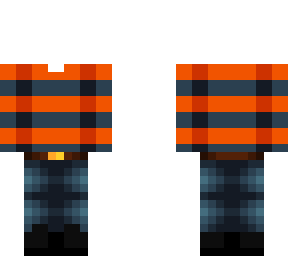 ob - blue & orange stripes