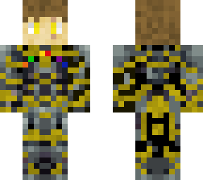one sour lemon with infinity armour (all 6 infinity stones)