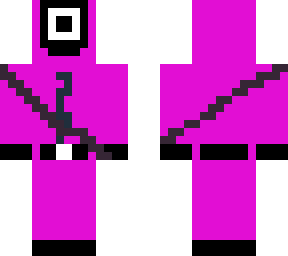 pink square guard from squid game