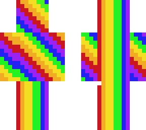rainbow suit