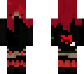 red and black- rae