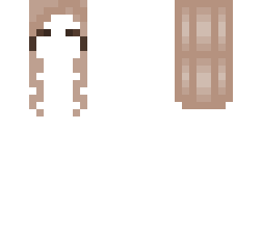 simple blonde hair template