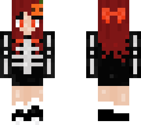 skeleton girl