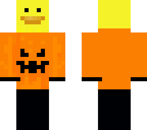 spooky duck with pants