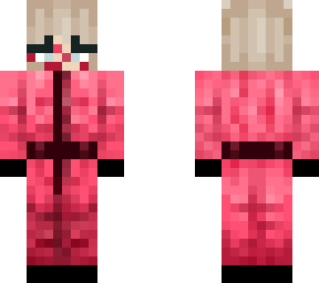 squid game girl (+ blood on the face)
