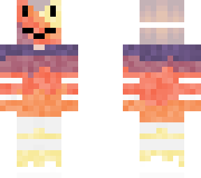 sunset fox boy mask