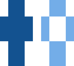 the blue...