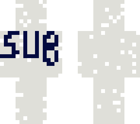 white background black sub