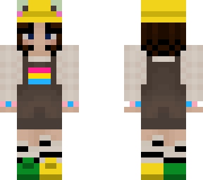 yellow frog pan outfit