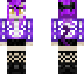 - halloween cat - (skeleton hoodie )