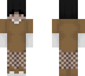 autumn brown-white skin