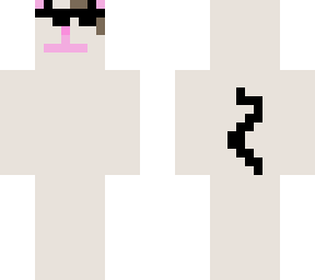 beluga (with tail)