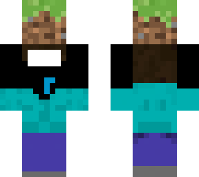derp video commander holding dirt block