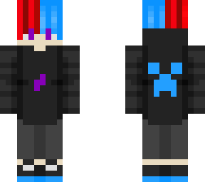 dublue neon blue redish boy remake