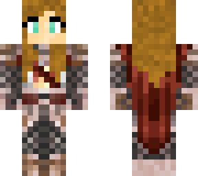 girl knight with cape