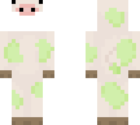 green cow onesie base