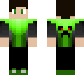 green creeper hoodie