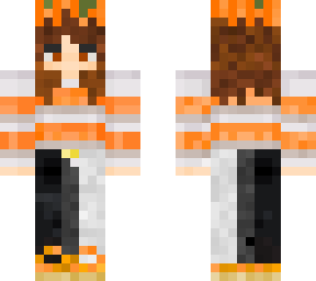 halloween pumpkin person