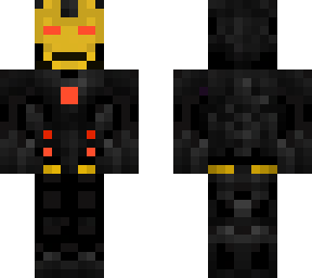 iron man black suit | Minecraft Skin