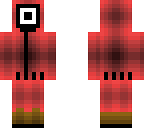 me squid game gaurd skin