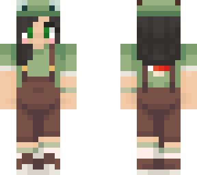 mushroom dungarees