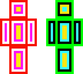 neon squares