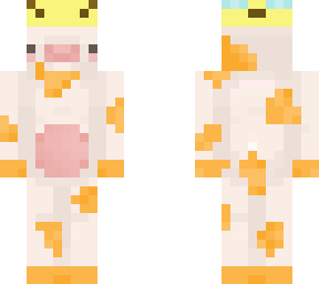 orange bee cow