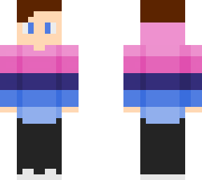 pink and blue