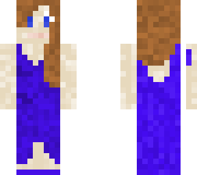 purple dress girl