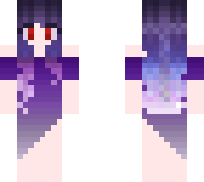 purple vampire girl