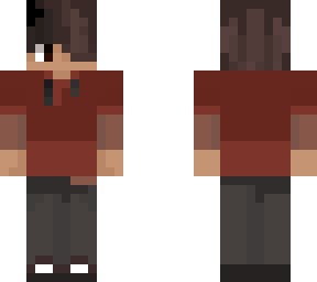 red hoodie demon boy