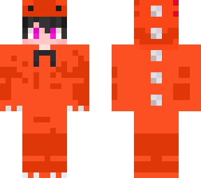 red/orange dino boy