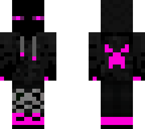 ruzowy enderman